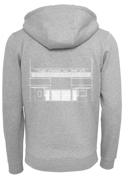 Kapuzenjacke TuS Haltern Stadion grau